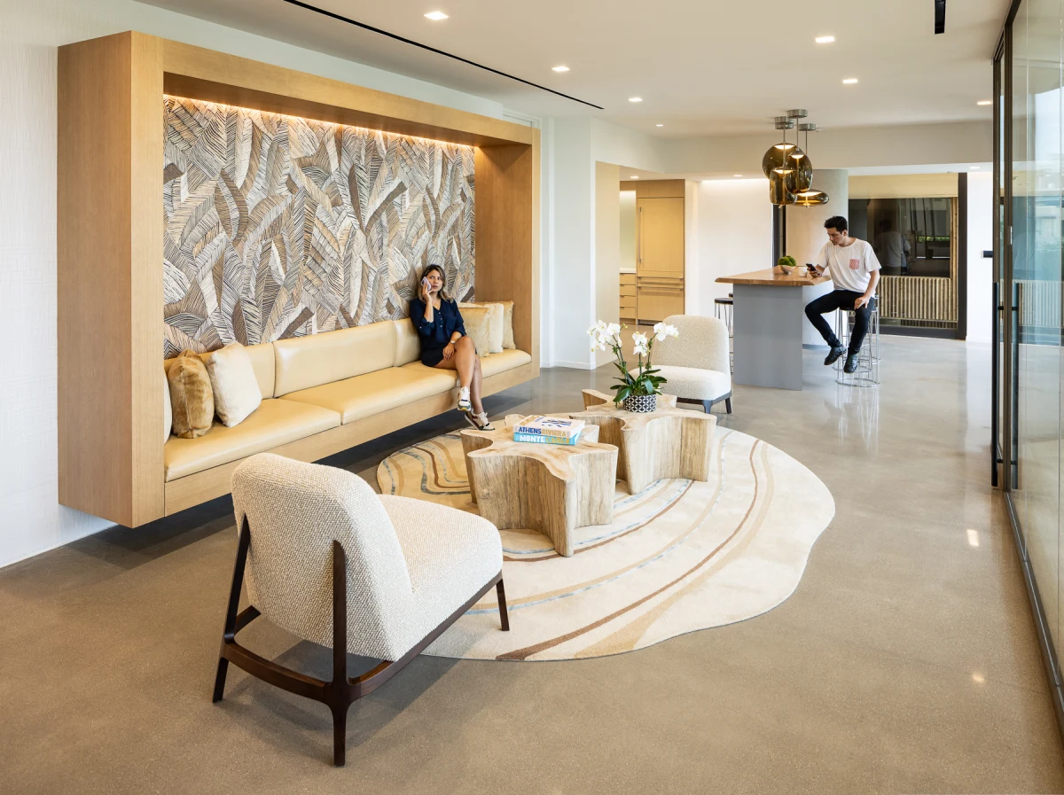We design for corporate, retail, education, hospitality, and healthcare